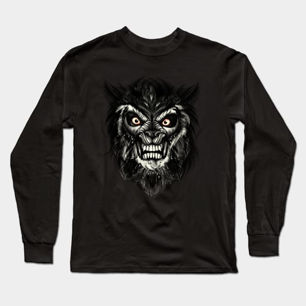 werewolf Long Sleeve T-Shirt by Buy Custom Things